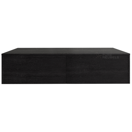 Madera TV-Meubel zwevend zwart 150 cm