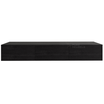 Madera TV-Meubel zwevend zwart 240 cm