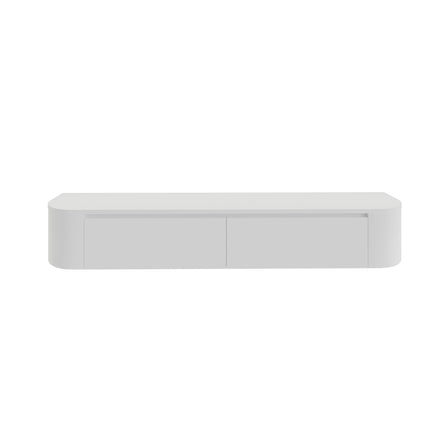 Dulce Japandi Tv-meubel 200 x 32 x 28 cm - Wit