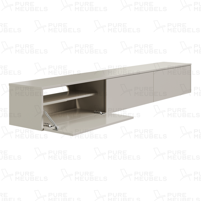 Madera TV-Meubel zwevend beige 180 cm