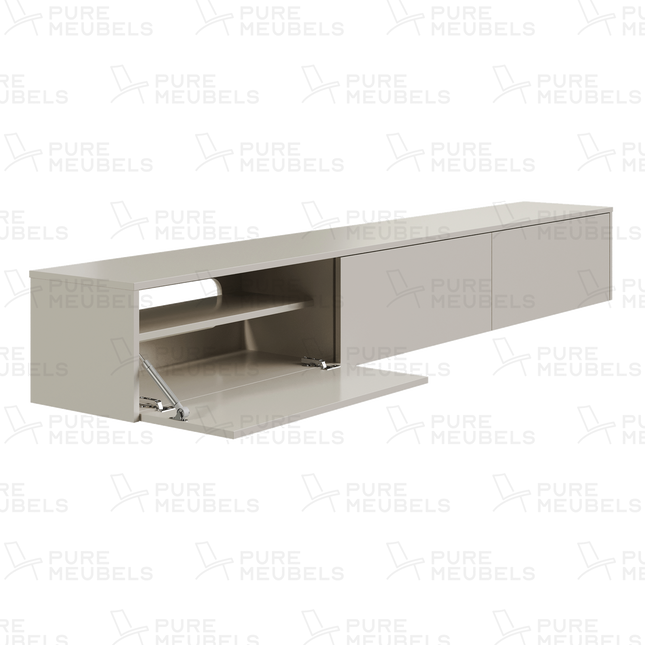 Madera TV-Meubel zwevend beige 240 cm