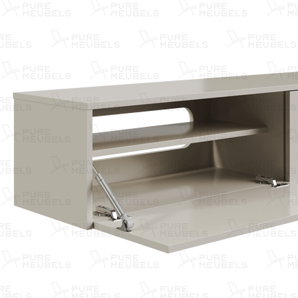 Madera TV-Meubel zwevend beige 240 cm