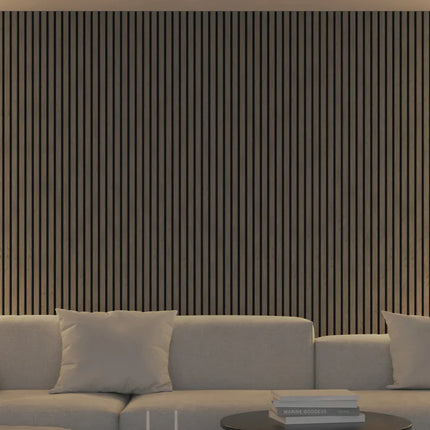 Akupanel - LED afwerkeindlat voor plafond en zijkant- Eiken Light Naturel 270 cm