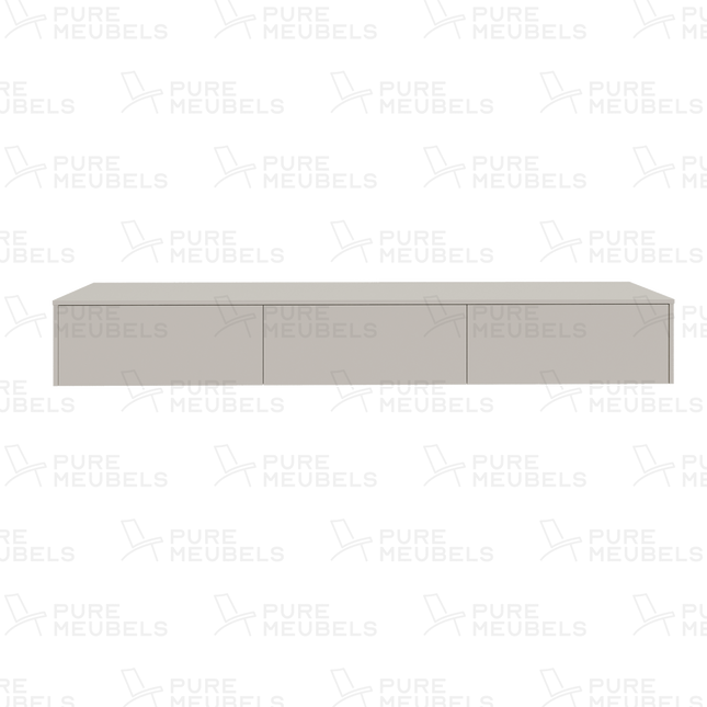 Madera TV-Meubel zwevend beige 240 cm