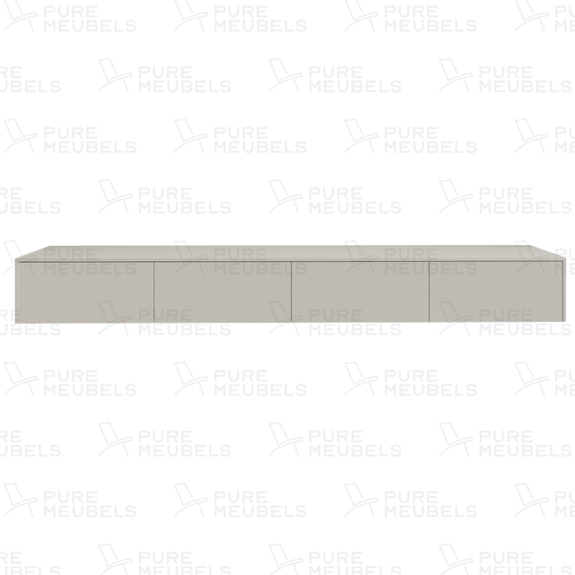 Madera TV-Meubel zwevend beige 280 cm