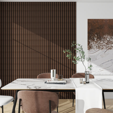 Akupanelgigant Rosenwood 3D Kunststof Walnoot 270 x 12.2 cm