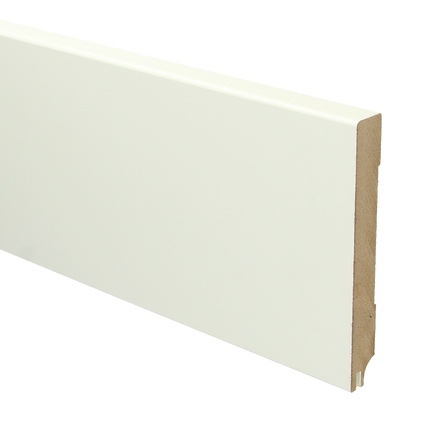 MDF Moderne plint 70x15 voorgelakt RAL 9001