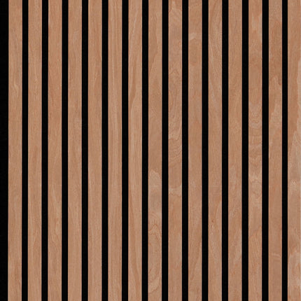 Akoestische panelen  270 x 60 x 2.2 cm - Eiken Mokka