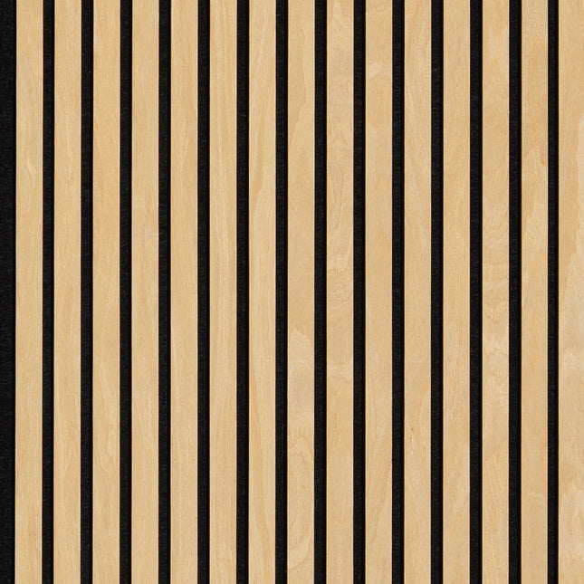 Akoestische panelen  270 x 60 x 2.2 cm - Eiken Naturel