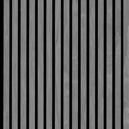 Akoestische panelen 260 x 60 x 1.4 cm - Eiken Grijs