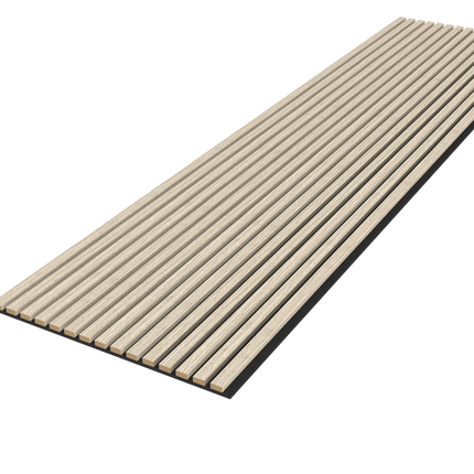 Akoestische panelen 260 x 60 x 1.4 cm - Eiken Light Naturel