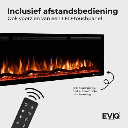 EVIQ Elektrische sfeerhaard Diamond 65″ inch – 165 cm