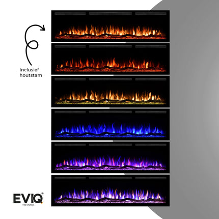 EVIQ Elektrische sfeerhaard Diamond 72″ inch – 182 cm