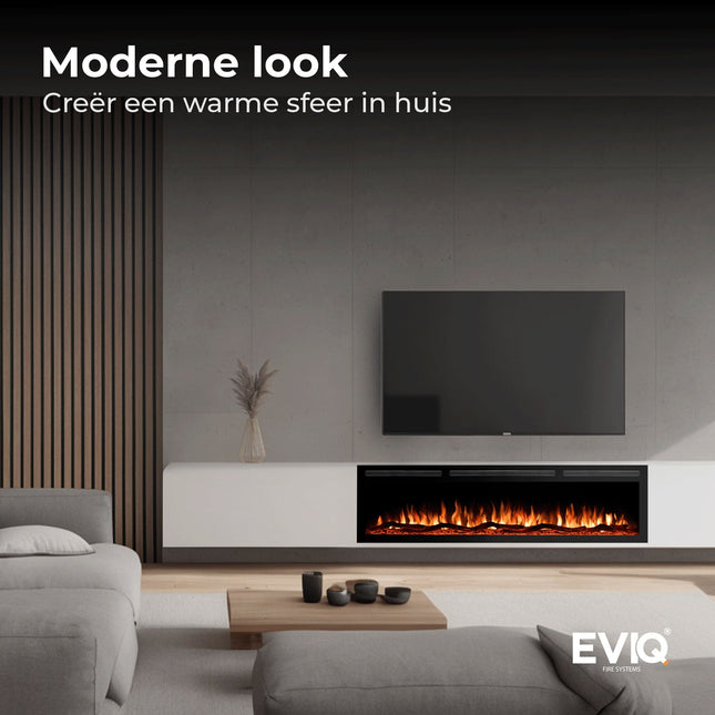 EVIQ Elektrische sfeerhaard Diamond 50″ inch – 128 cm