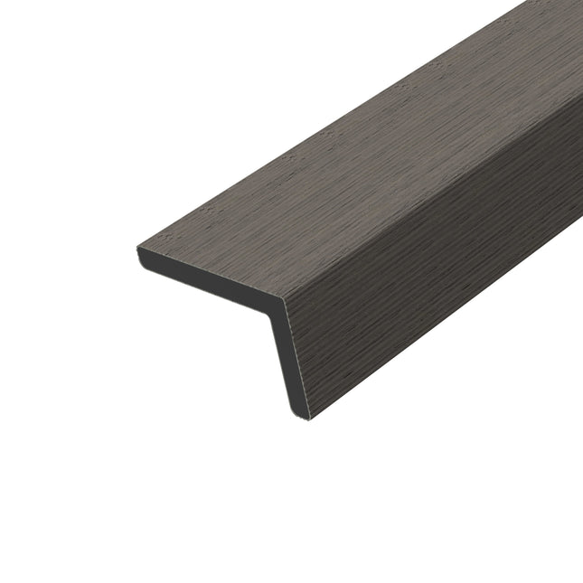 Afwerkstrip Buitenpaneel Grijs 290 cm Gevel Tuin 3D