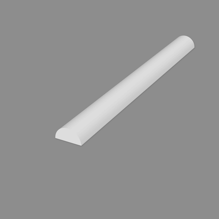 Luce Sierlijst Muur Plafondlijst - 270 x 3 cm - Wit