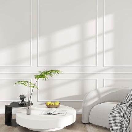 Aura Sierlijst Muur Plafondlijst - 270 x 3 cm - Wit