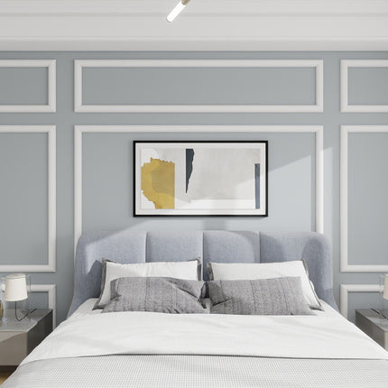 Luce Sierlijst Muur Plafondlijst - 270 x 3 cm - Wit