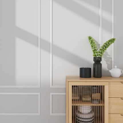Natural Sierlijst Muur Plafondlijst - 270 x 6 cm - Wit