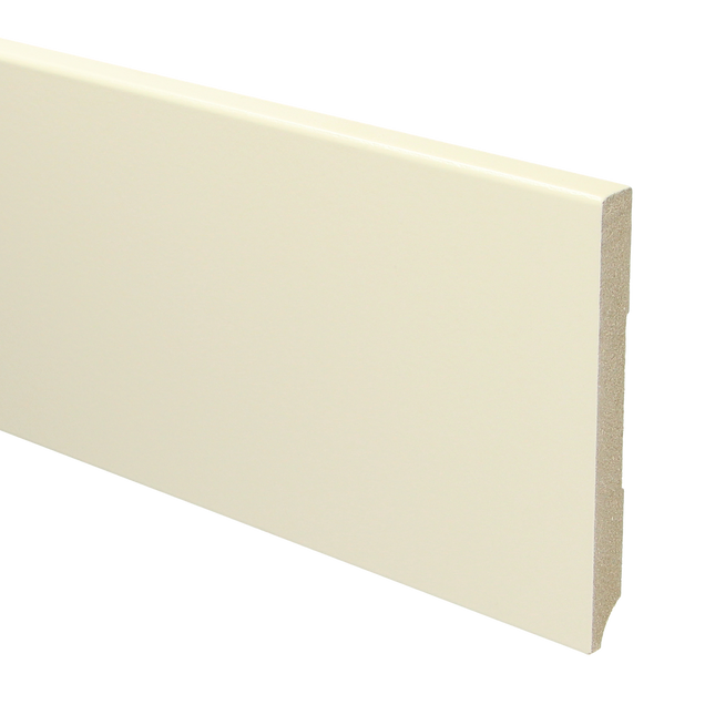 MDF Moderne Plint 120x12 RAL 9001 Crèmewit
