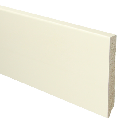 MDF Moderne Plint 120x15 RAL 9001 Cremewit