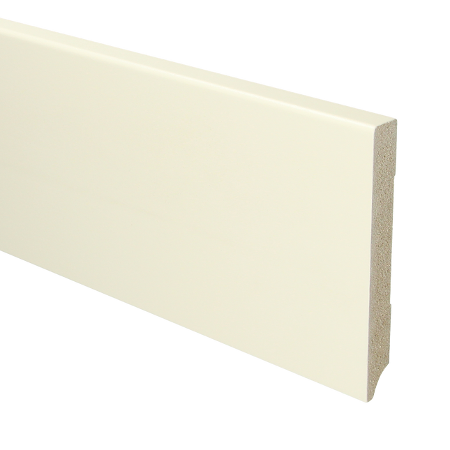 MDF Moderne Plint 120x15 RAL 9001 Cremewit