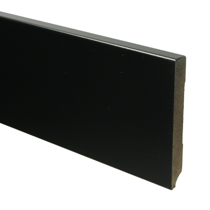 Moderne Plint MDF  120x15 RAL 9005