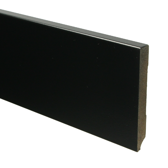 Moderne Plint MDF  120x15 RAL 9005