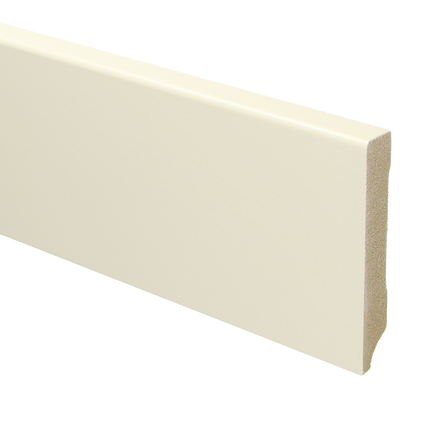 MDF Moderne Plint 90x15 RAL 9001 Crèmewit