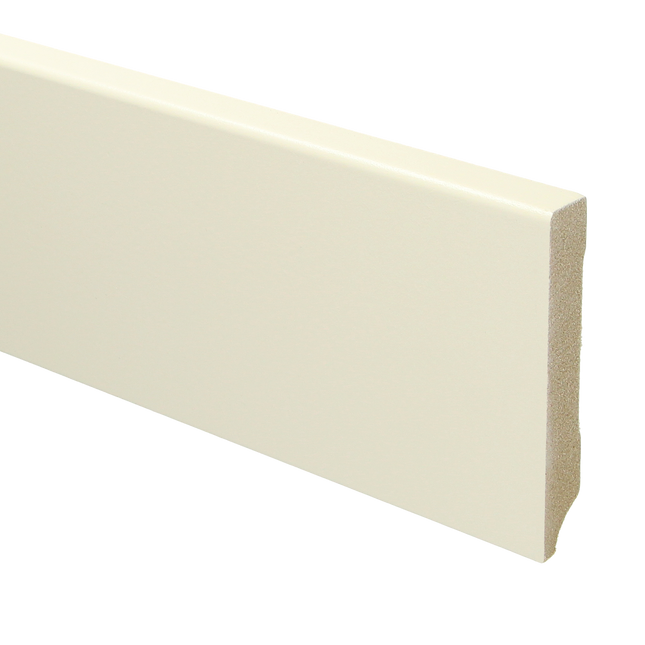 MDF Moderne Plint 90x15 RAL 9001 Crèmewit