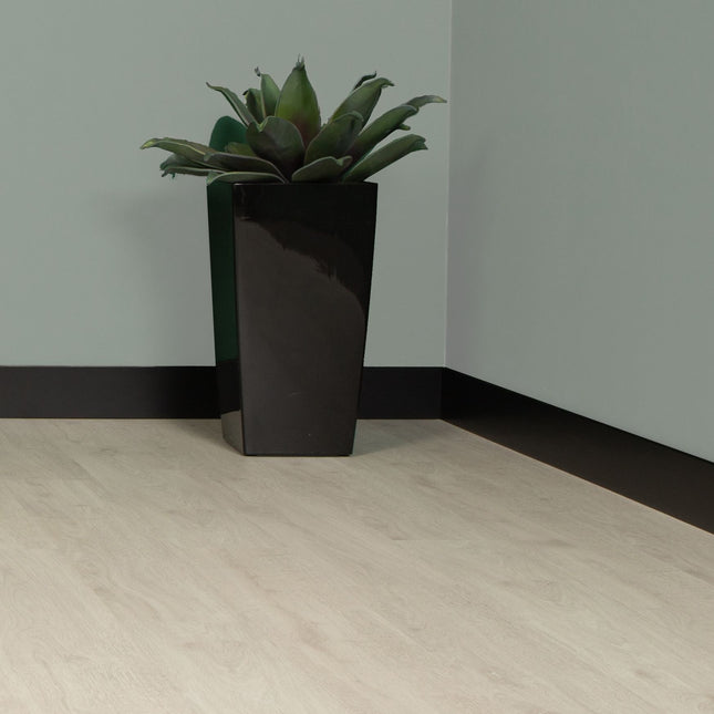 Moderne Plint MDF 70x15 RAL 9005 Zwart