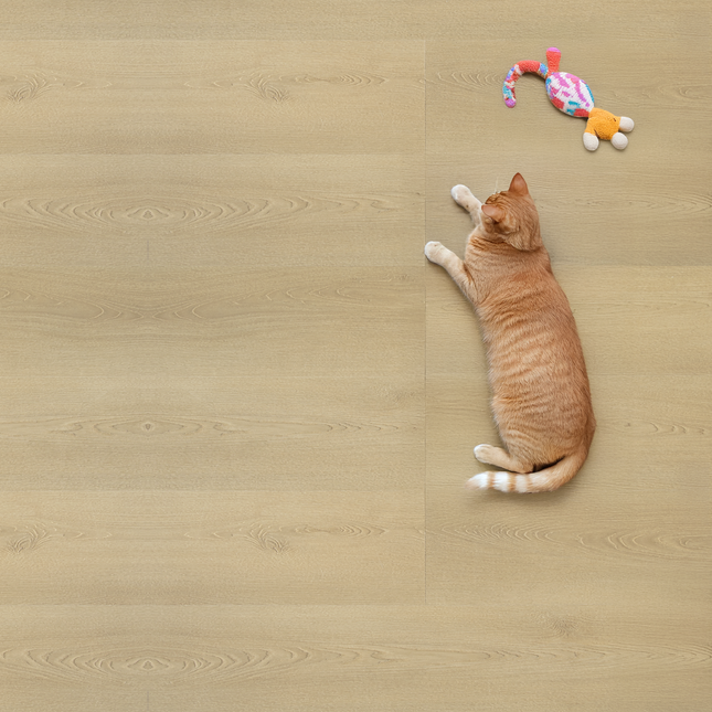 Mira Klik PVC Silva Rechte plank - Beige Oak