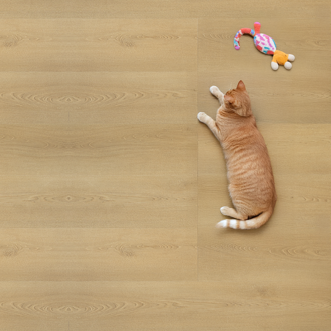 Mira Klik PVC Silva Rechte plank - Smokey Beige Oak