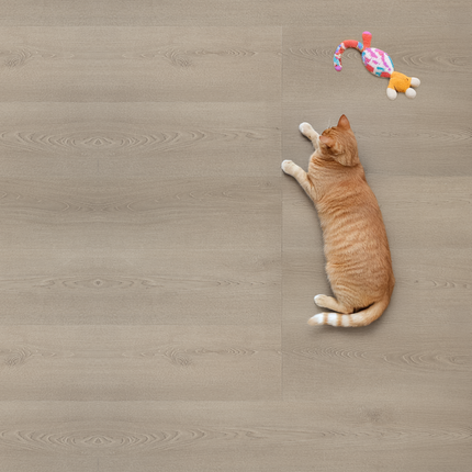 Mira Klik PVC Silva Rechte plank - Brown Grey Oak