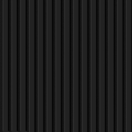 Akoestische panelen  270 x 60 x 2.2 cm - Nox Zwart
