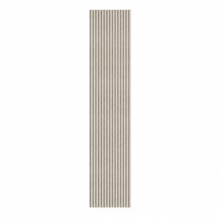 Akoestische Brushed Suede Space Panelen 280 x 60 x 2.1 cm - Beige