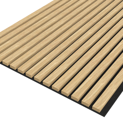 Akoestische panelen  280 x 60 x 2.4 cm - Eiken Naturel