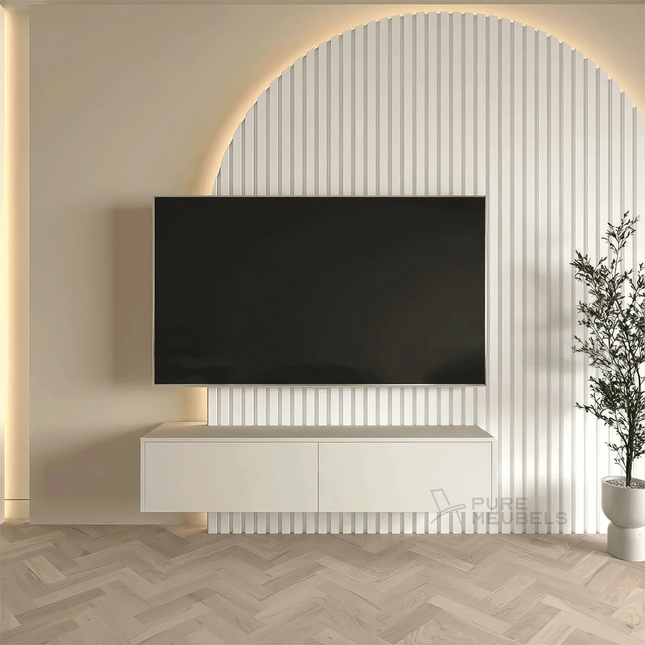 Madera TV-Meubel zwevend beige 150 cm