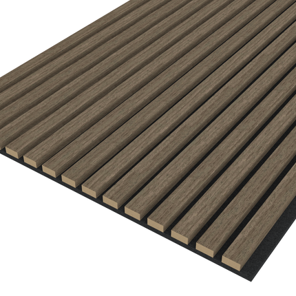 Akoestische panelen 300 x 60 x 2.2 cm - Eiken Walnoot