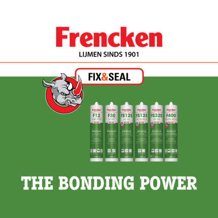 Frencken Montagelijm Lijmkit High Tack Xtreme 290ml F400 Fix & Seal