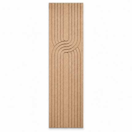 Akoestische Viltpanelen Japandi 280 x 60 cm - Dusty