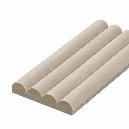 Proefstaal Akupanel Brushed Suede Solid Beige