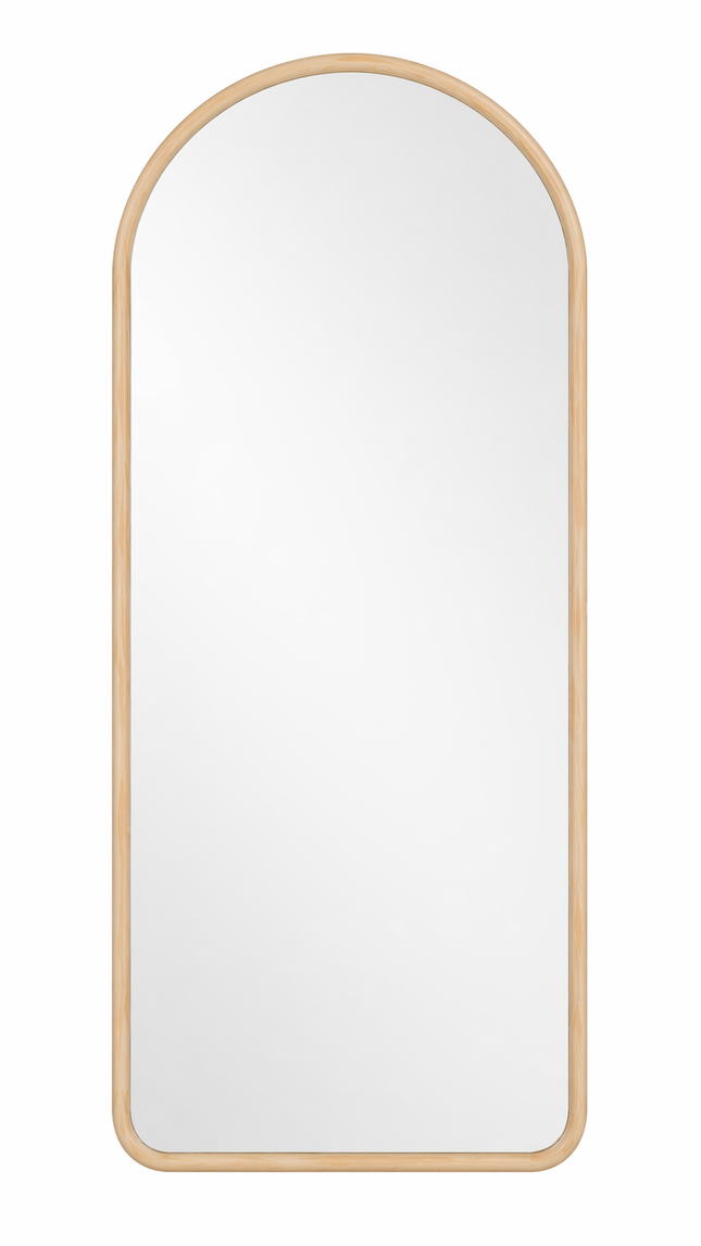 Wandspiegel Luna Naturel 180 × 100 cm