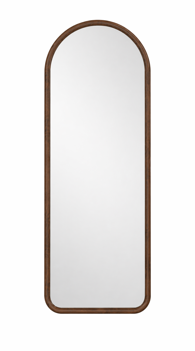 Wandspiegel Luna Walnoot 180 × 70 cm