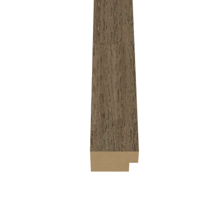 Eindlat 270 x 2.2 cm - Eiken Walnoot