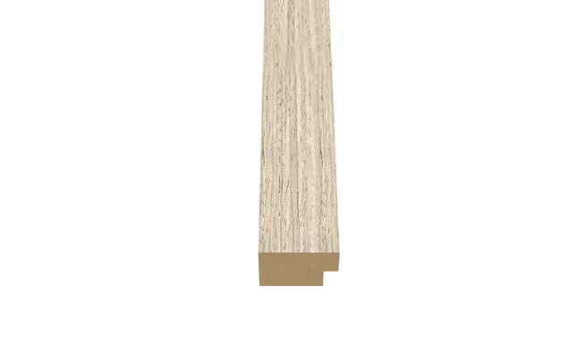 Eindlat Light Naturel - Afwerklijst - Afwerklat - 270 cm