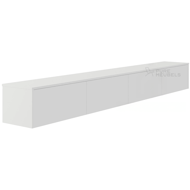 Madera TV-Meubel zwevend wit 280 cm