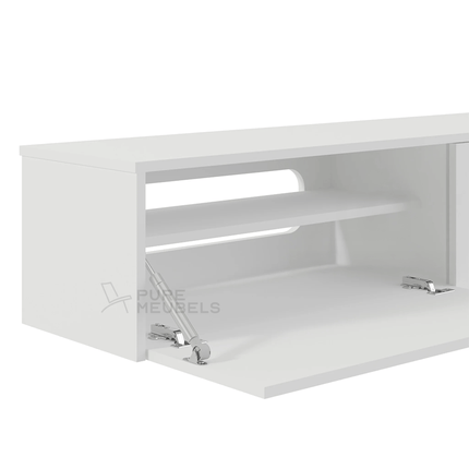 Madera TV-Meubel zwevend wit 240 cm