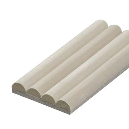 Proefstaal Akupanel Beige Solid Velvet