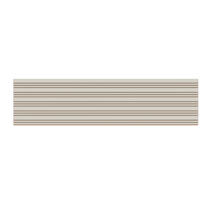 Akupanel Akoestische Wandpanelen Lattenwand Tripple Akupanelen 270 x 60 cm Beige on Beige
